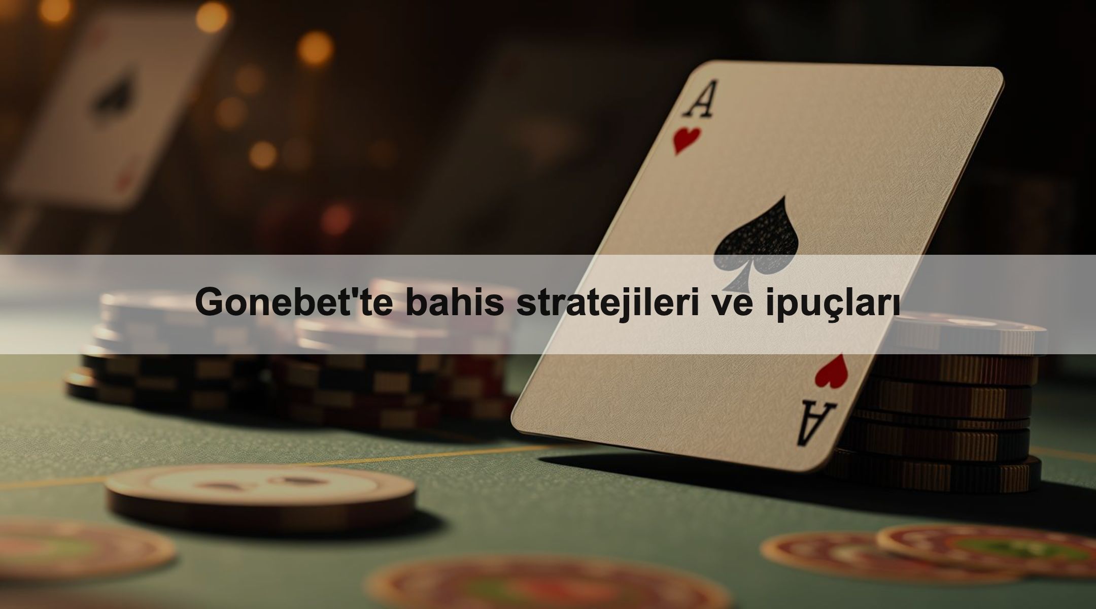 Gonebette bahis stratejileri ve ipuçları 1 Gonebet'te bahis stratejileri ve ipuçları